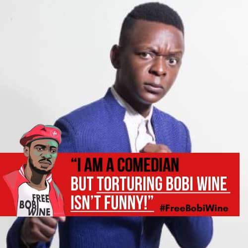 Ugandan Comedians Fight for Bobi wine Freedom Using Special Campaign
