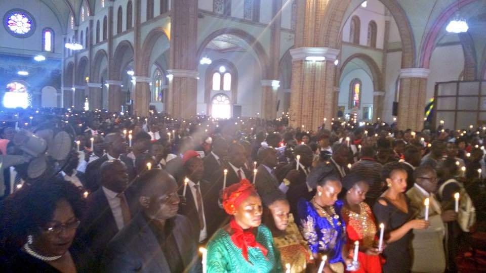 Hundreds Attend Prayers For Bobi Wine, at Rubaga Cathedral