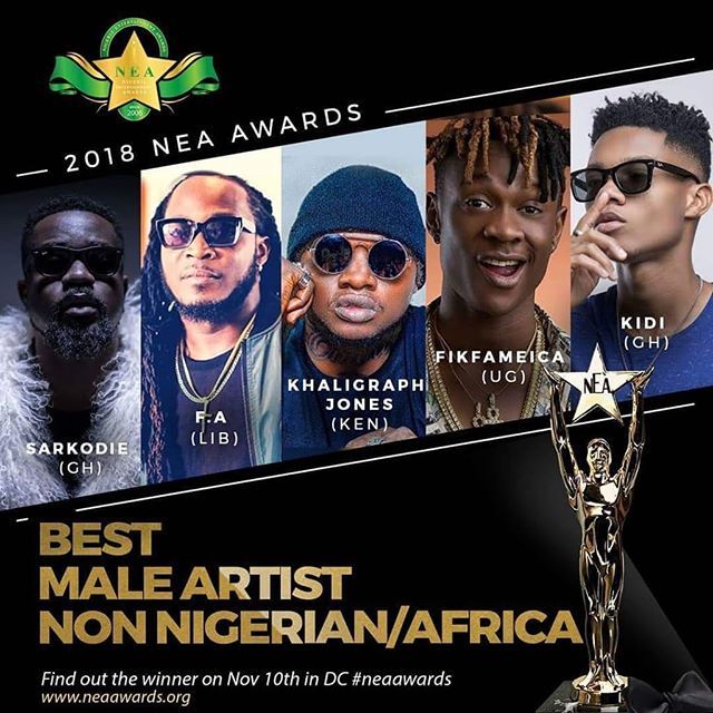 Fik Fameica Basks in the glory of his first international nomination