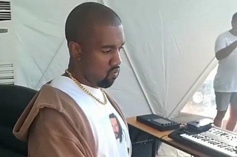 Kanye West Builds Outdoor Studio In Uganda