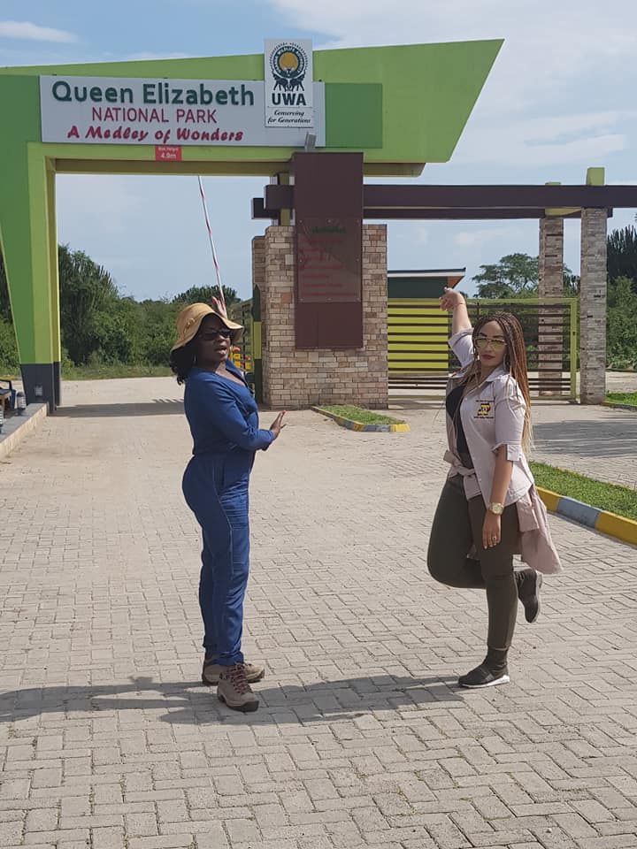 Iryn Namubiru and Tourism Ambassador, Zari Hassan Visit Western Uganda. Photos