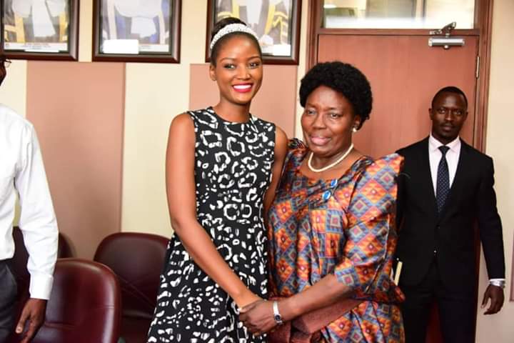 Hon Rebecca Kadaga Commits To Support Quin Abenakyo