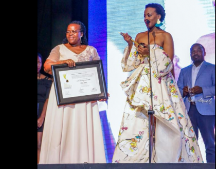 Uganda's Fashion icon Anita Beryl already in Kigali ahead of the East African Wedding show
