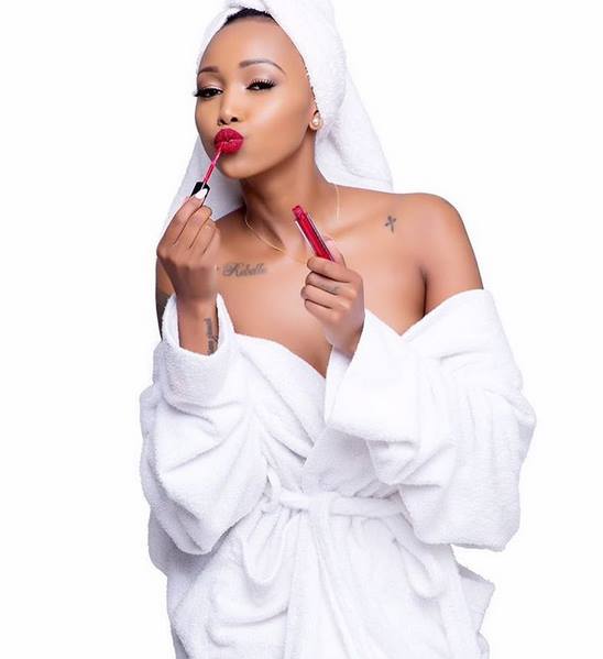 Huddah now with the money and the fame