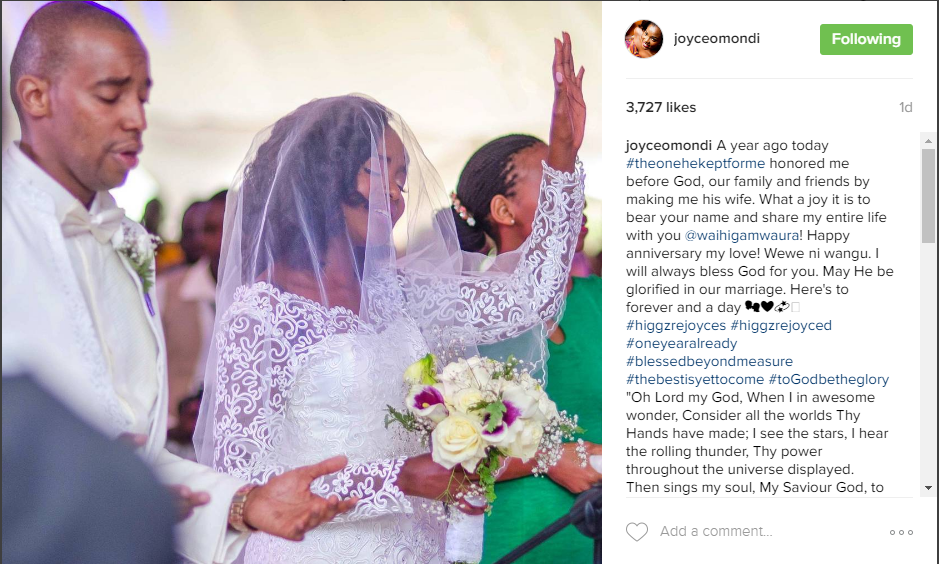 This Is The Heartwarming Message Joyce Omondi Sent Out To Husband