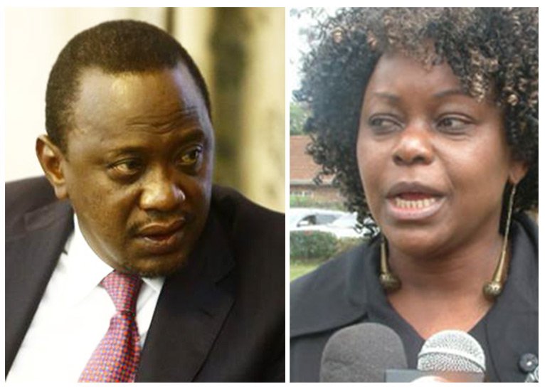 Don’t mess with Uhuru: This is what is happening to Millie Odhiambo a week after she insulted him