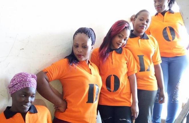 Reuben Ndolo launches a colorful door to door campaign in Nairobi using five hot babes
