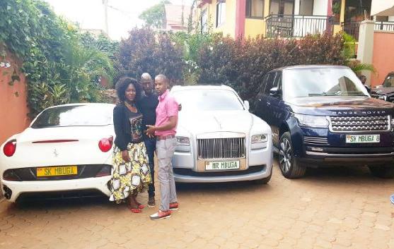 Meet SK Mbuga, the tycoon who isn’t afraid of living like a drug lord. He owns Rolls Royce, Ferrari, Hummers and other high end cars (Photos)