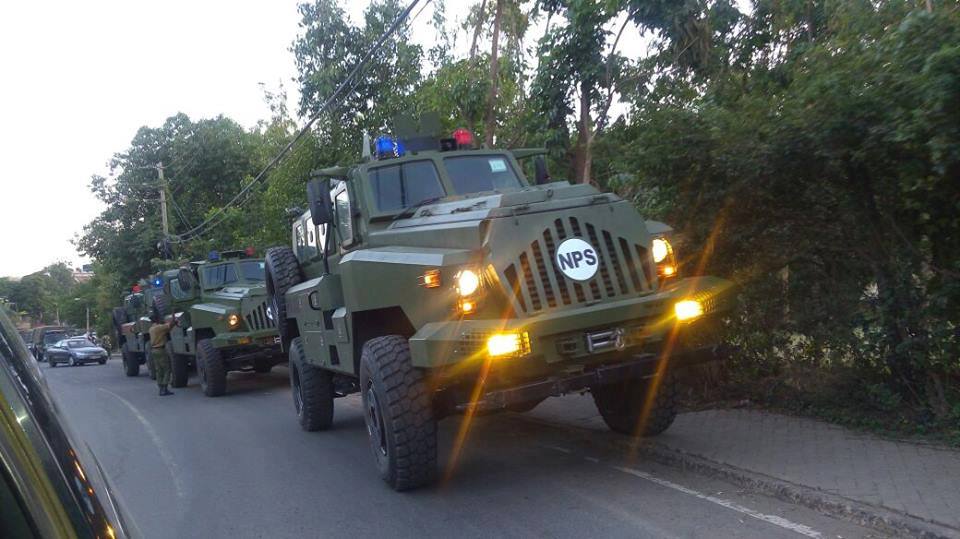 Leta fujo uone! Photos of the 25 fierce armored fighting vehicles President Uhuru has equipped the police with