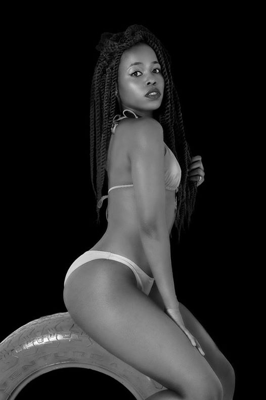Joy Agunjah in a photo shoot