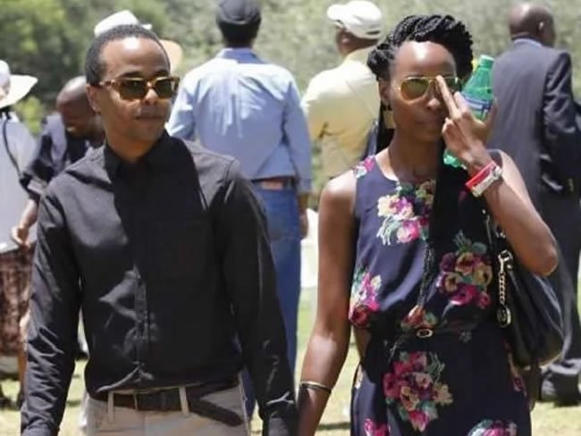 This is what Uhuru’s daughter in law, Jomo’s wife Achola Ngobi was spotted doing in public over the weekend