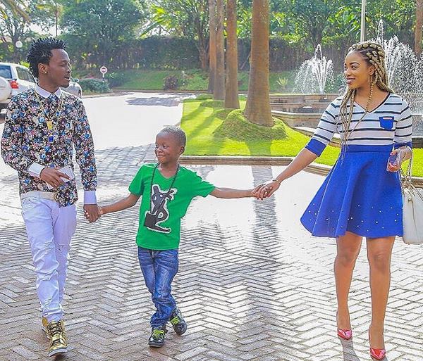 What a wonderful family! Bahati’s message to his son Morgan… The kid has grown big (Photos)