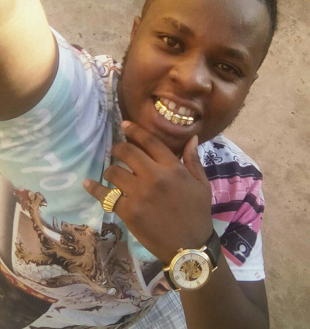 DK Kwenye Beat gets a new accent to match his 100k gold teeth