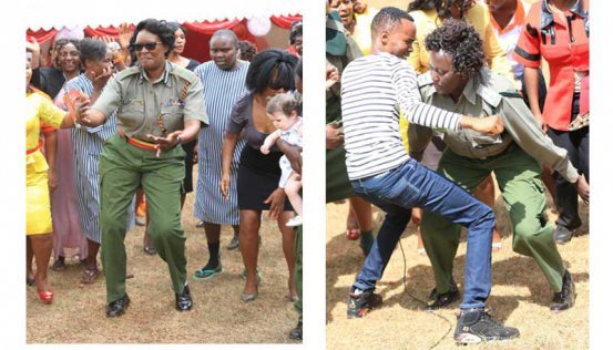 How Langata women prison wardens outshined each other by shaking what their mama gave them on Valentines