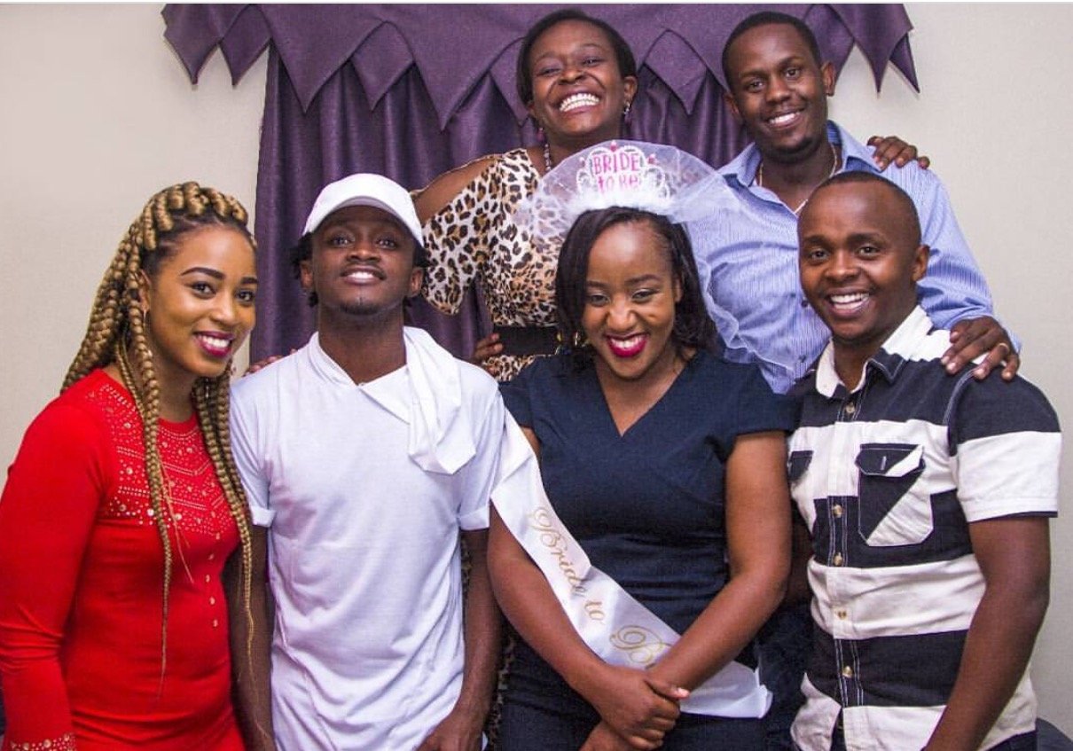 K24 news anchor Job Mwaura proposes to girlfriend in-front of close friends Bahati and his prayer partner