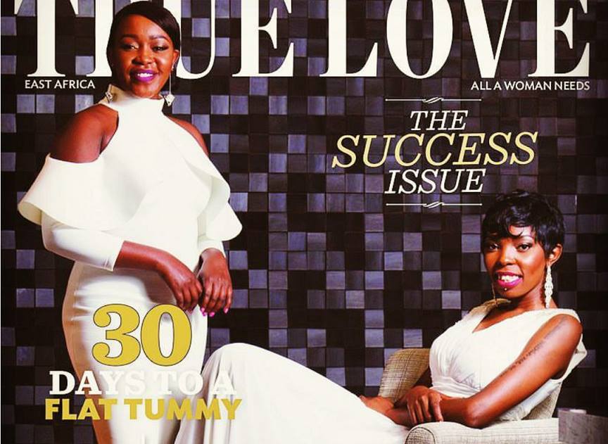 Terryanne Chebet and Adelle Onyango make it to the cover of True Love Magazine… It’s such a big deal to the Kiss FM presenter because of her late mother