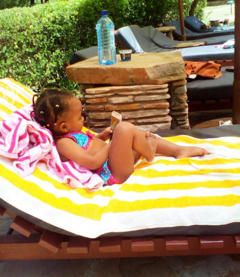 5 photos that prove Ladasha Belle, DJ Mo and Size 8’s daughter is the coolest kid on the gram