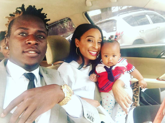 Ouch! This is how Willy Paul and Alaine’s kiss went down on their wedding day
